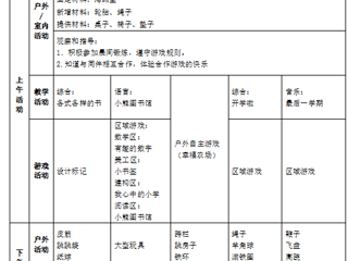 第一周周计划