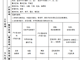 大二班第十五周周计划