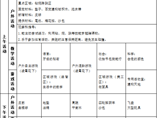 第十五周周计划