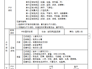 小八班第五周周计划