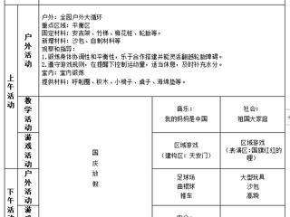 大七班第五周周计划（2023.10.7-10.8）