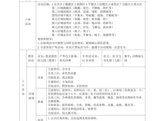 小七班第三周工作计划（9.18-9.22）