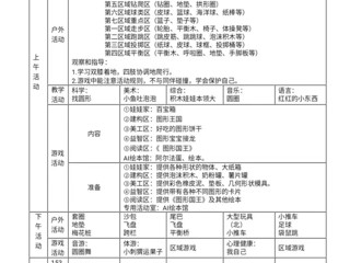 小八班第十一周计划