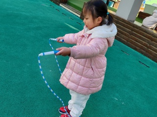我学会跳绳啦！