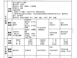 第十六周周计划