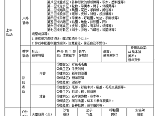 小五班第十九周工作计划（2023.1.8——1.12）