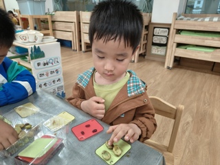 益智区：自制纸牌