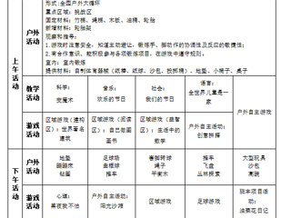 大六班第十五周周计划（2024.5.27—5.31）