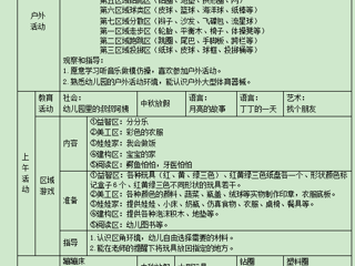  小四班第三周工作计划（2024.09.14-2024.09.20）