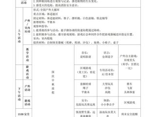 大一班第六周工作计划（2025.10.9-10.11）