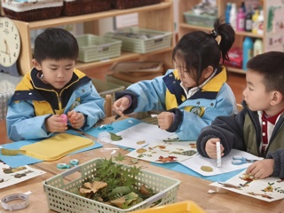 第十二周：树叶贴画