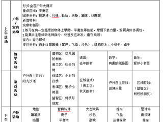 大一班第十三周工作计划（2025.11.24-11.28）